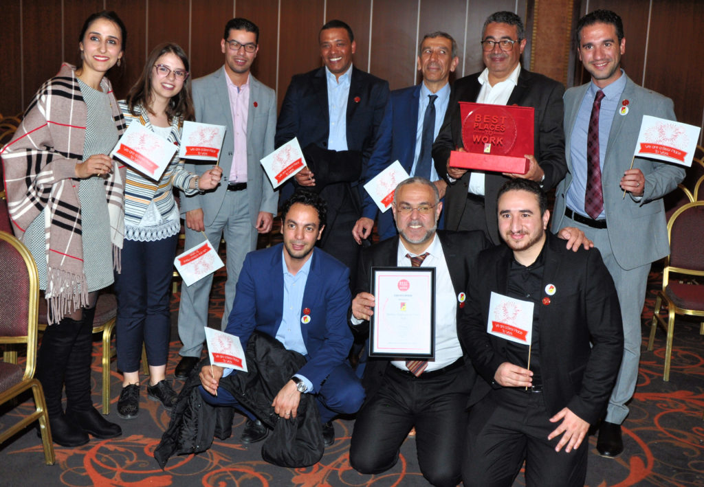 Best places to work Maroc Morocco 2019