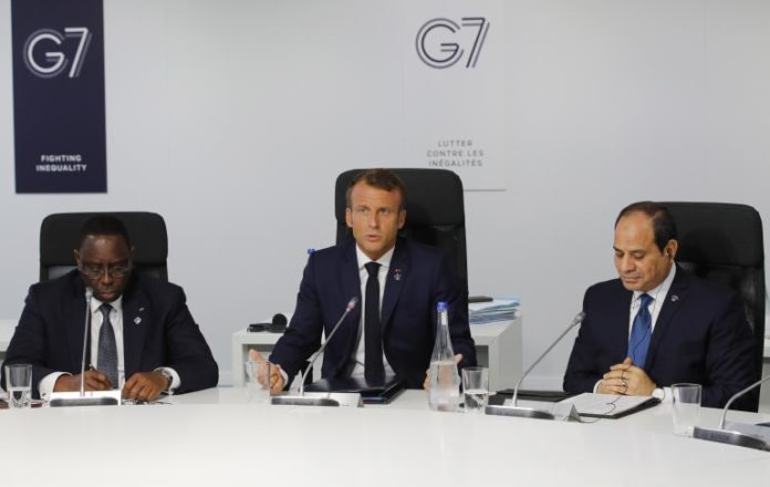 Sommet du G7 Biarritz Macron