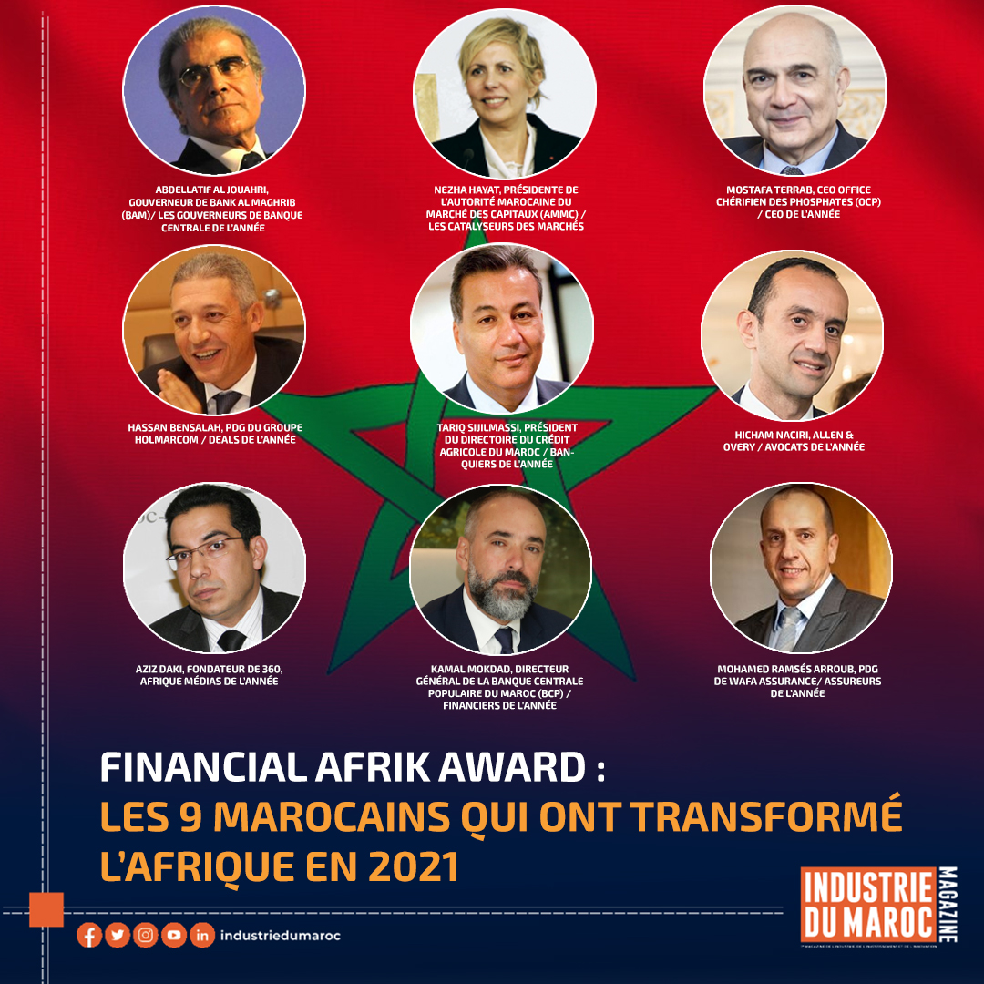 Financial Afrik Award: The 9 Moroccans who transformed Africa in 2021 thumbnail