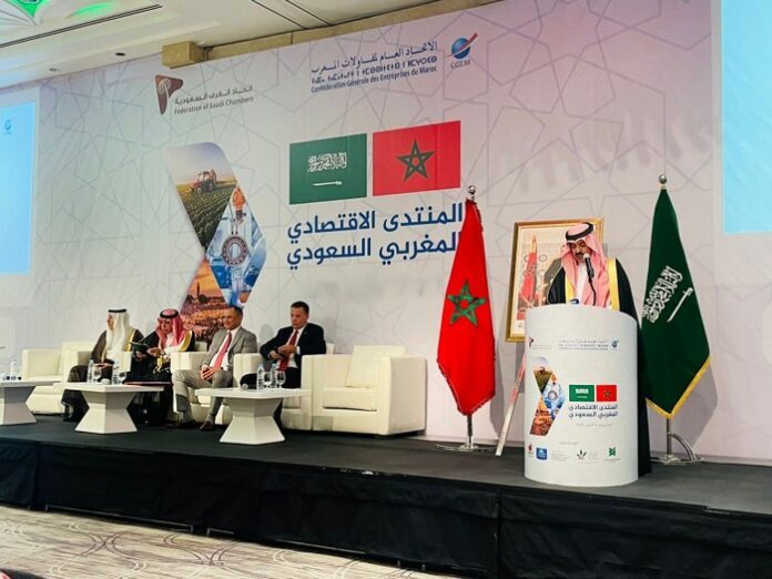 Riyad-Le-Forum-économique-saoudo-marocain-annonce-des-partenariats-commerciaux