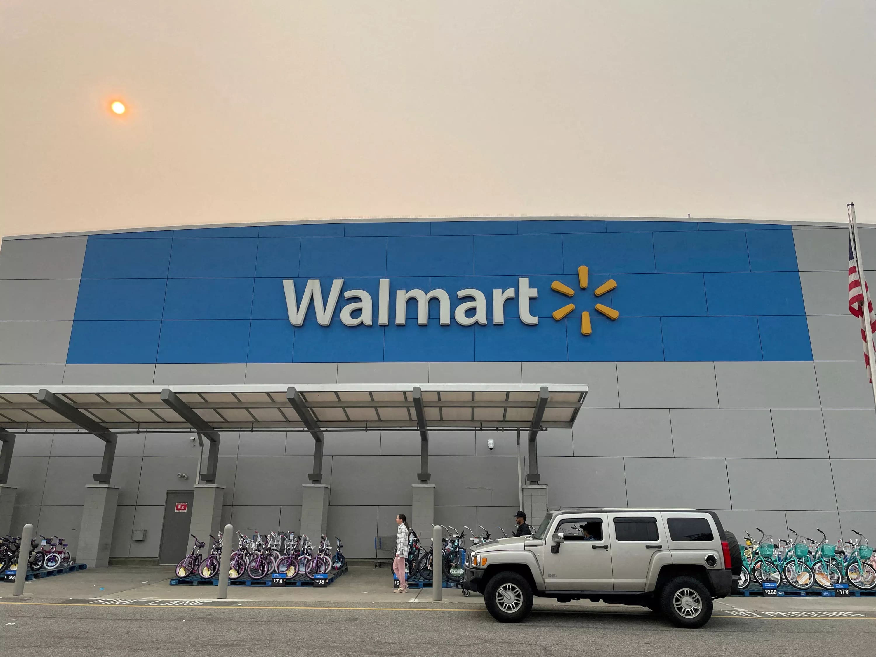 bâtiment Walmart