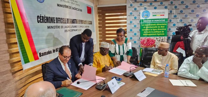 Agriculture durable : OCP Africa signe un accord avec le Mali