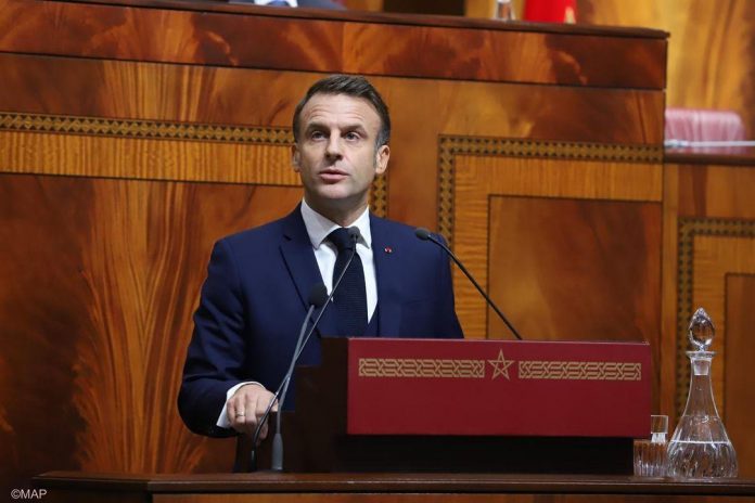 Macron plaide en faveur du développement de nouveaux partenariats entre Rabat et Paris