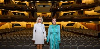 SAR la Princesse Lalla Hasnaa et Brigitte Macron inaugurent le Théâtre Royal de Rabat