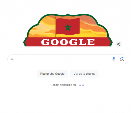 Google célèbre le 69ème anniversaire de l'Indépendance du Maroc