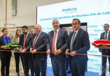 Automobile: L’équipementier Forvia inaugure une nouvelle usine à Salé