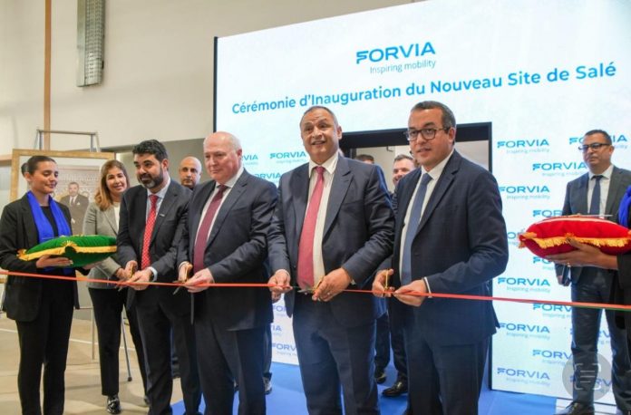 Automobile: L’équipementier Forvia inaugure une nouvelle usine à Salé