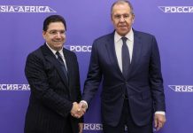 Sotchi: Bourita s'entretient avec homologue russe, Serguei Lavrov