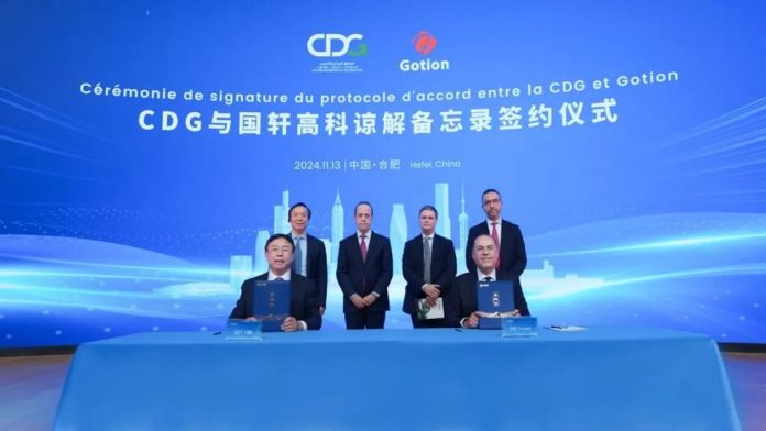 Chine: La CDG et Gotion High-Tech signent un MoU pour l’accompagnement du projet de gigafactory de Kénitra