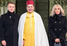 Notre-Dame de Paris: SAR le Prince Moulay Rachid prend part au dîner offert par le Président français et Mme Brigitte Macron