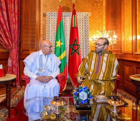 SM le Roi Mohammed VI reçoit le Président de la Mauritanie à Casablanca