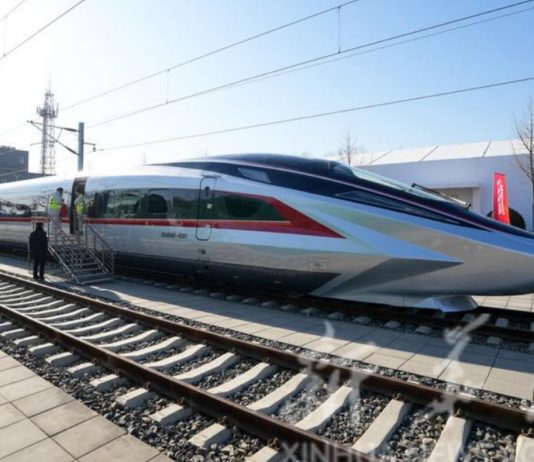 La Chine dévoile son nouveau TGV ultra-rapide