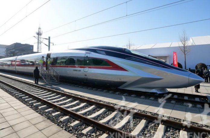 La Chine dévoile son nouveau TGV ultra-rapide