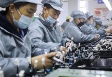 La Chine enregistre une baisse de l'activité manufacturière