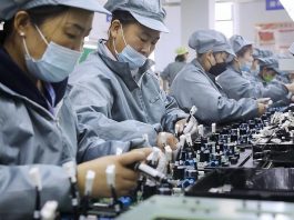 La Chine enregistre une baisse de l'activité manufacturière