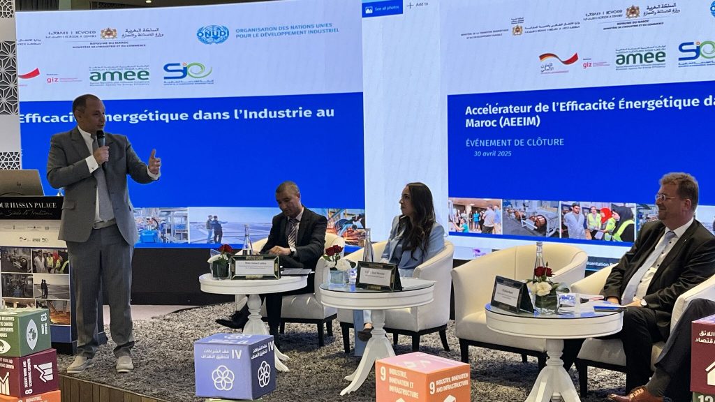 Clôture du projet AEEIM : une étape clé pour l’efficacité énergétique dans l’industrie marocaine