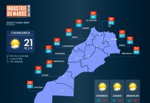 Météo du jeudi 17 avril hausse généralisée des températures, vents soutenus au sud