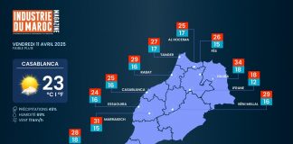 Météo du vendredi 11 avril Des pluies éparses sous un ciel souvent nuageux
