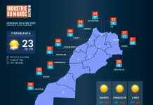 Météo du vendredi 25 avril : averses orageuses sur plusieurs régions, baisse des températures au nord