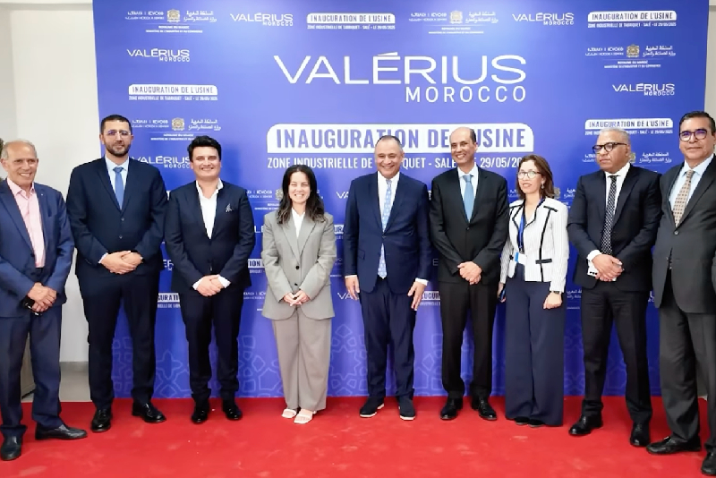 Valerius Morocco inaugure une nouvelle unité de fabrication textile à Salé
