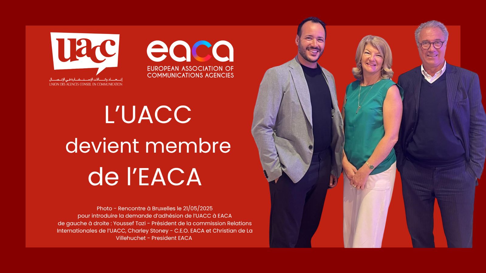L’UACC devient la première association africaine et arabe à intégrer l’EACA