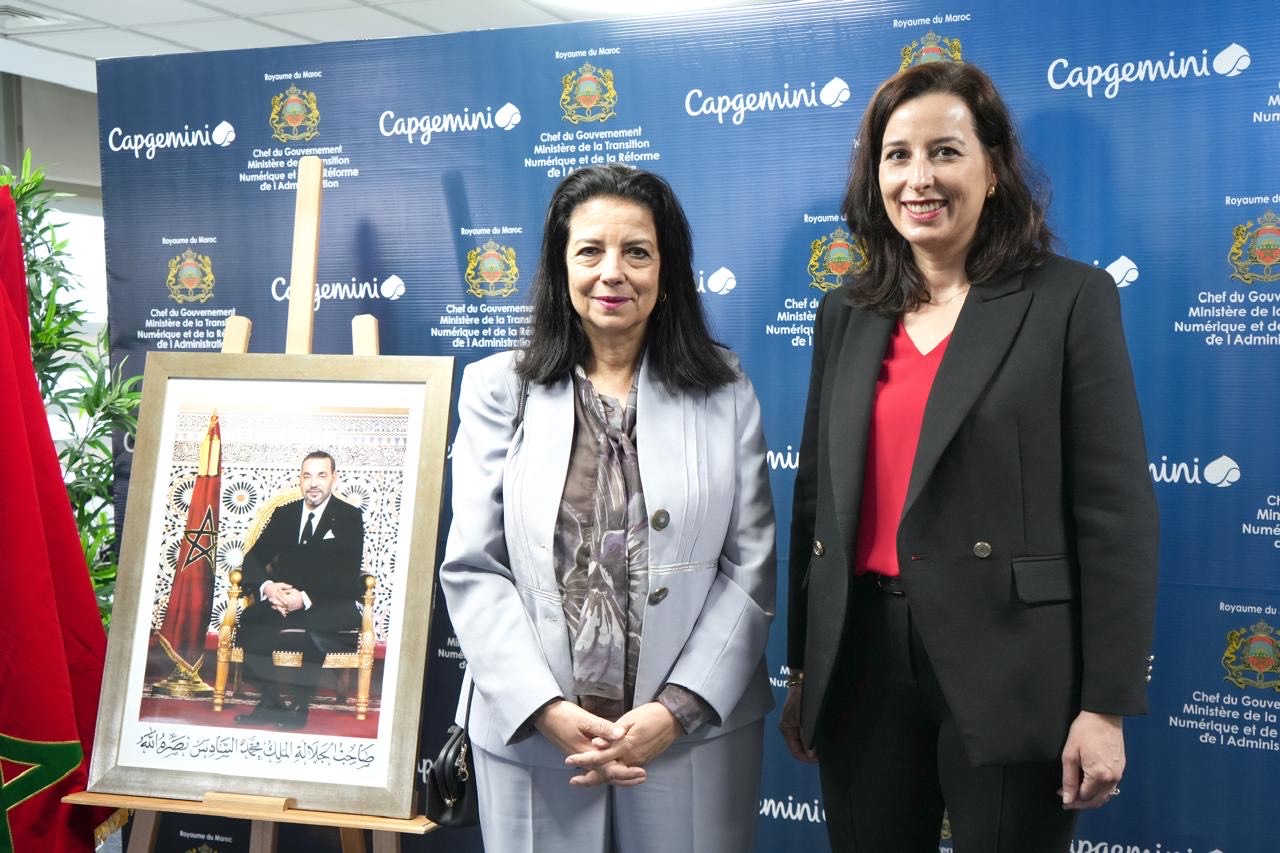 Capgemini Maroc et le ministère de la Transition Numérique unissent leurs efforts pour faire émerger les talents numériques de demain