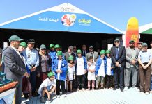 Ciments du Maroc célèbre le 16ᵉ Pavillon Bleu à Safi et lance l’édition 2025 de Sayfok, village éco-durable