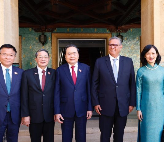Aziz Akhannouch reçoit le Président de l’Assemblée nationale du Vietnam à Rabat
